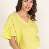 Lucy Ruffle Top