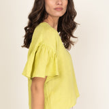 Lucy Ruffle Top