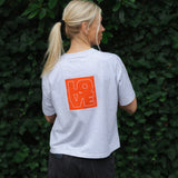 LOVE T-shirt in Heather Grey