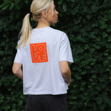 LOVE T-shirt in Heather Grey