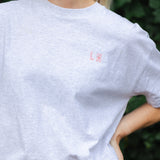 LOVE T-shirt in Heather Grey