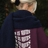 Big Bertha Scarf Midnight Blue