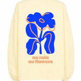 Cotton Oversized Sweater in Butter