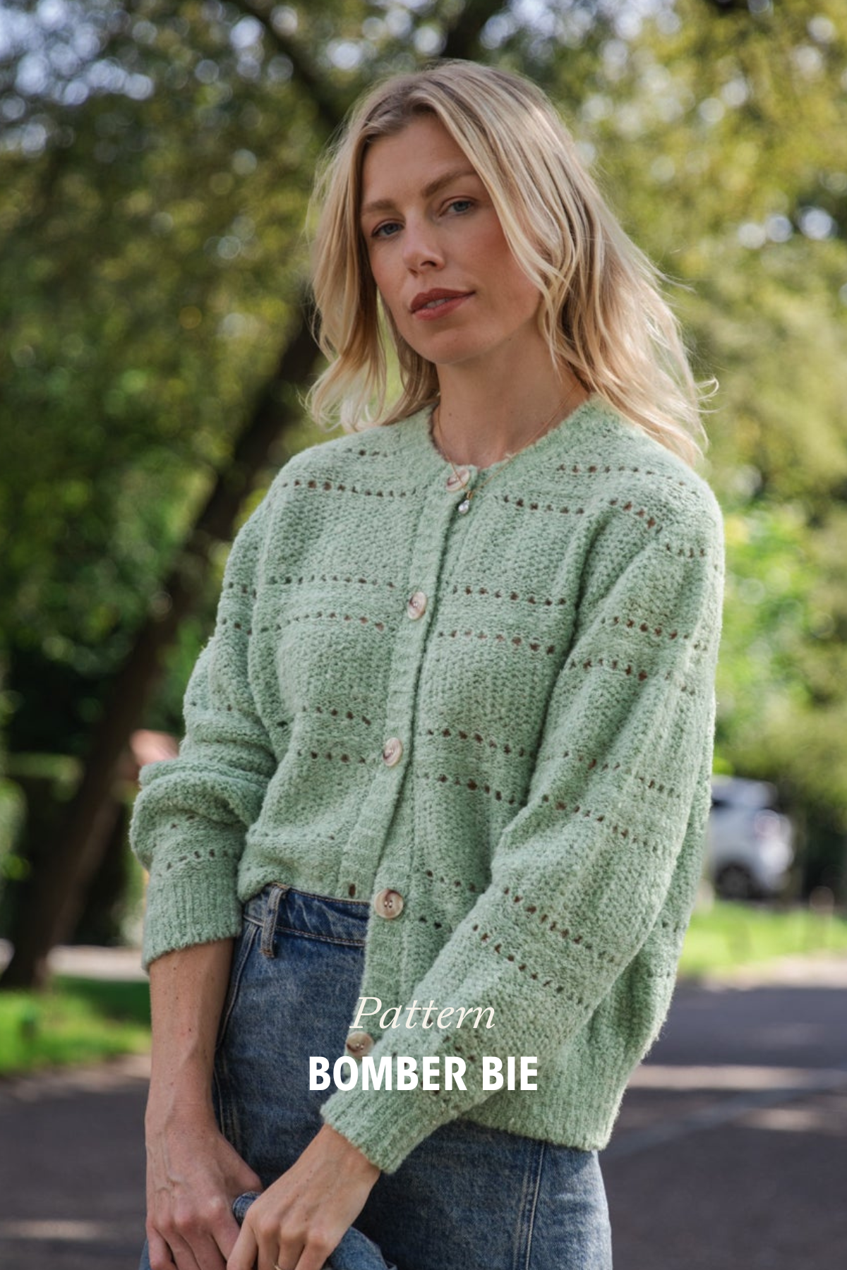 Bomber Bie Cardigan Pattern