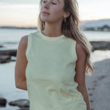 Sporty tank top in Sunny Yellow