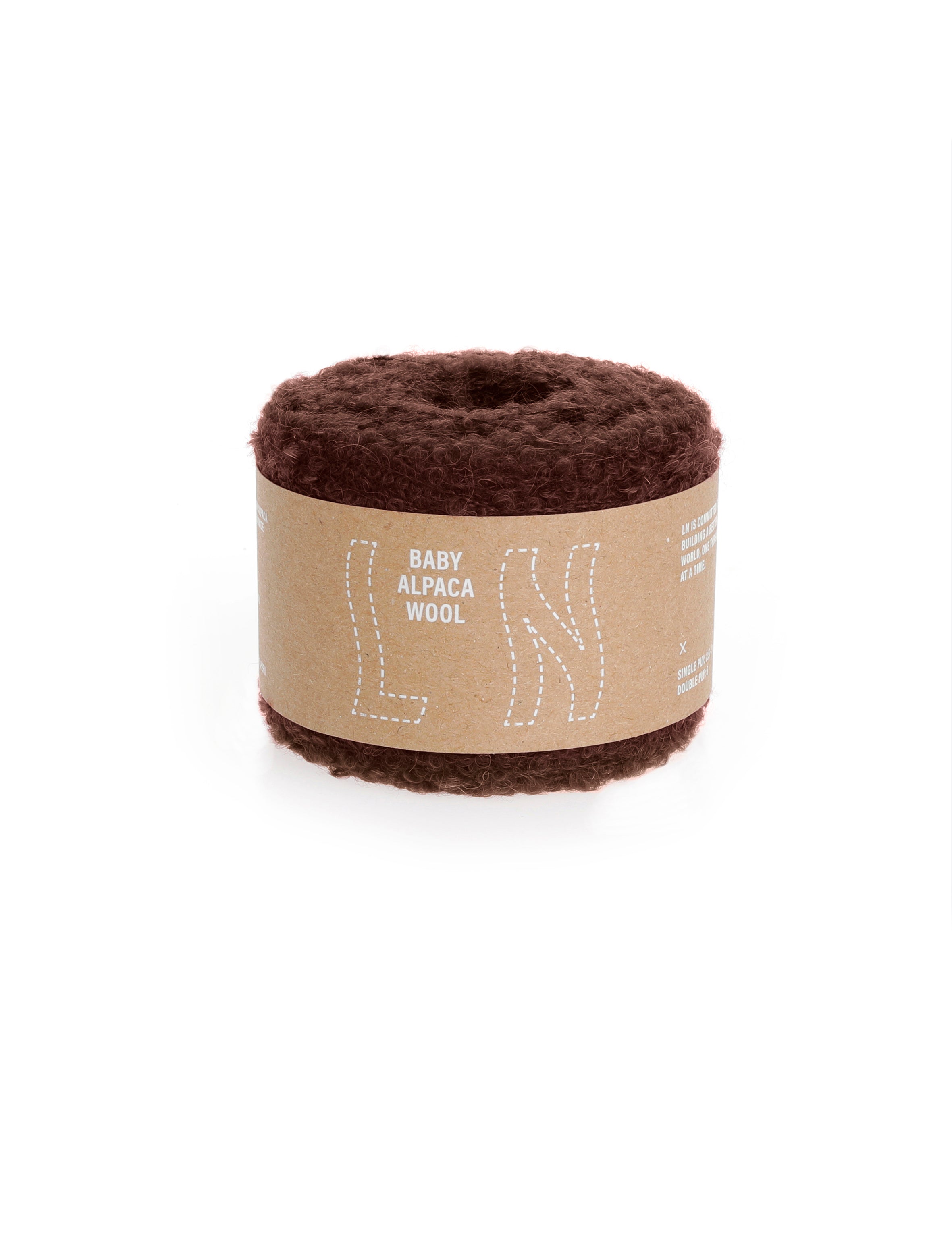 LN-Vitor-baby-alpaca-boucle-wool-Raw-Cacao