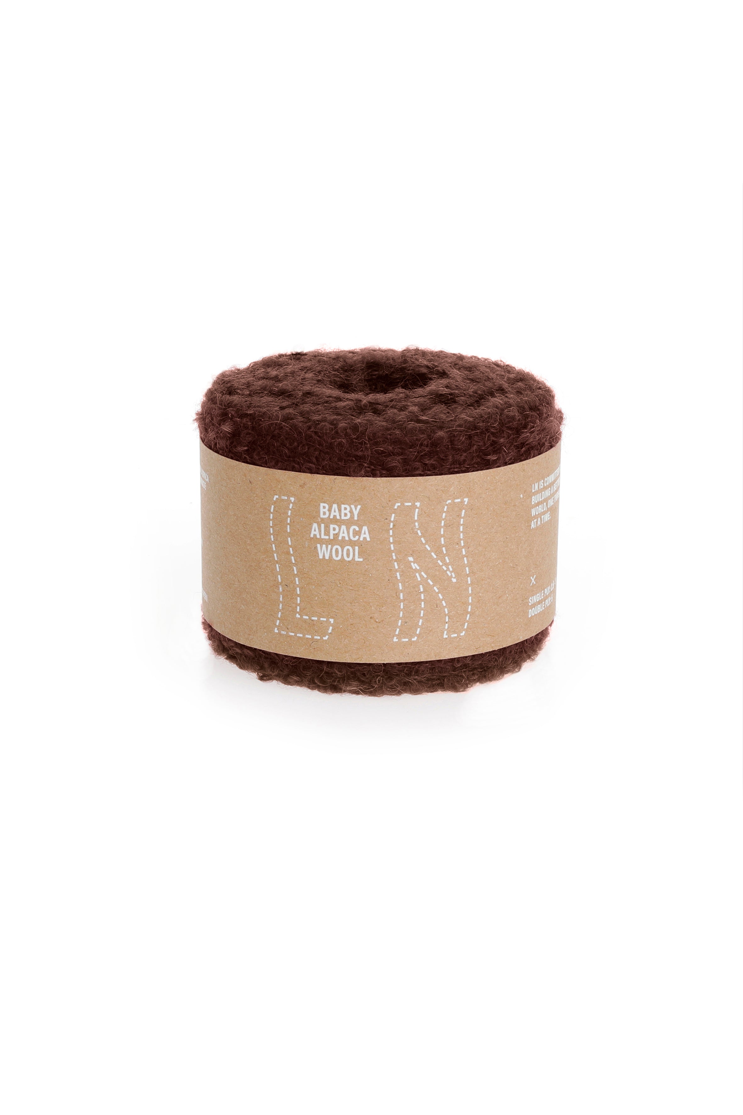 LN-Vitor-baby-alpaca-boucle-wool-Raw-Cacao