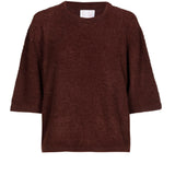Knitted T-shirt Raw Cacao