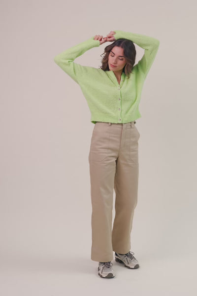 Wilma Cropped worker pants